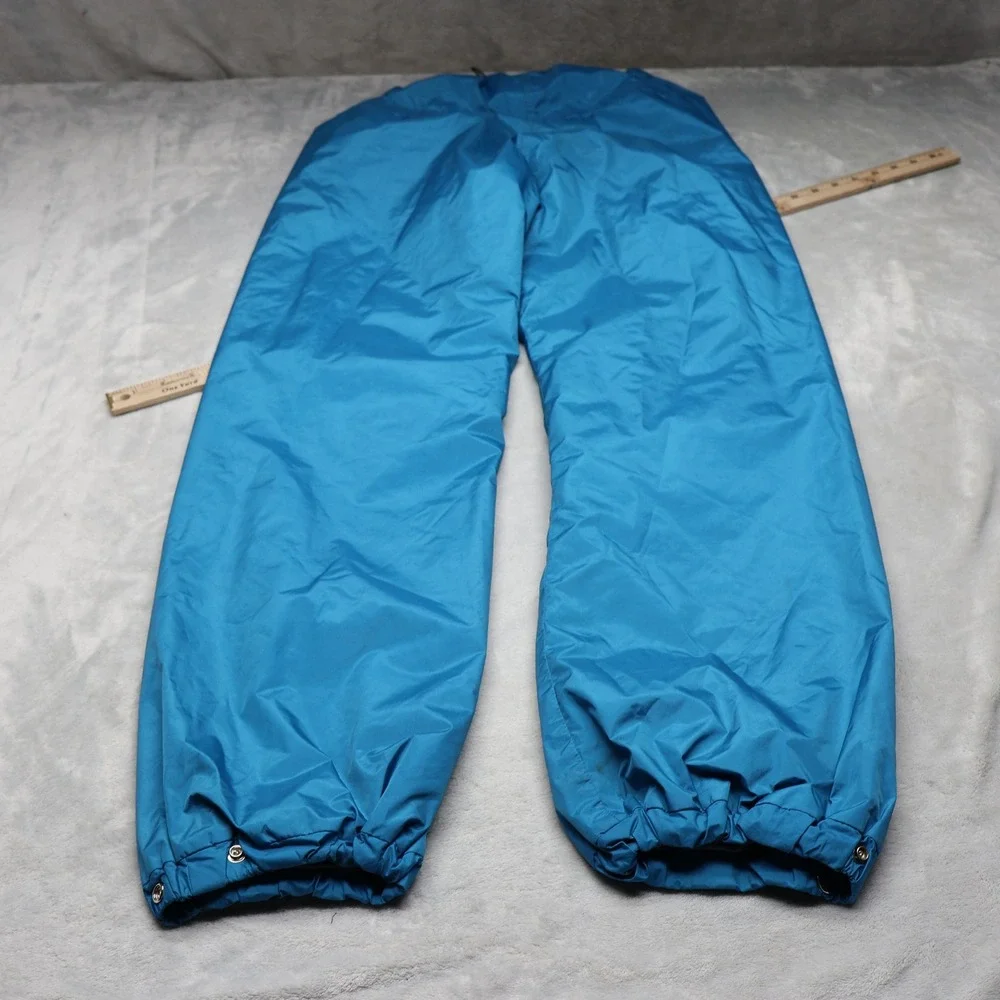 North Face‎ Snow Pants Men Medium Blue Lightweight Gore Tex Waterproof 28x32